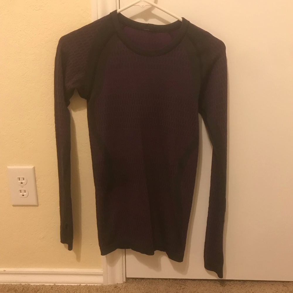 Purple Lululemon Long Sleeve Shirt